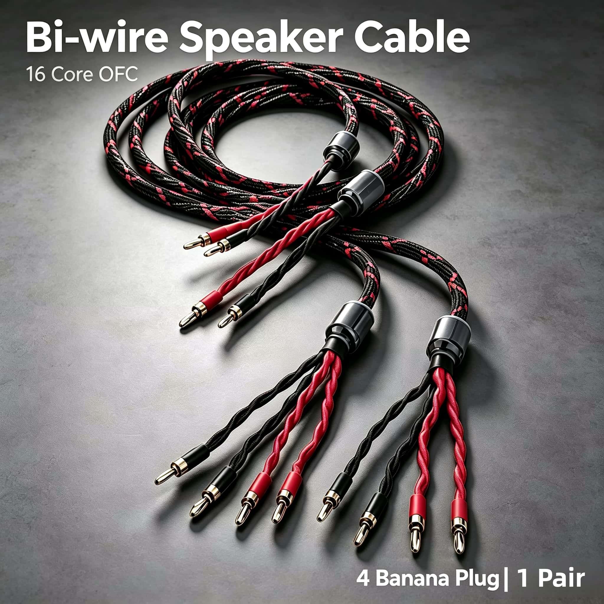Home Cinema Marantz - Câble de haut-parleur bi-filaire OFC 16