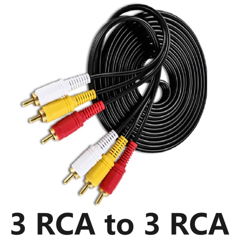 Home Cinema Dvd - Câble audio-vidéo composite 3RCA vers 3RCA