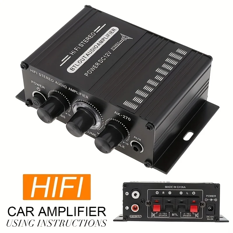 Home Cinema Marantz - Mini amplificateur de puissance AK-270 400W