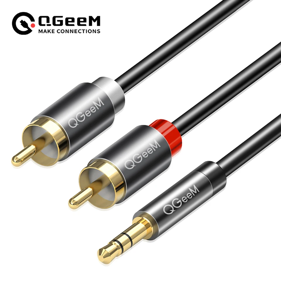 Câble RCA QGeeM 2RCA vers 3.5m - Home Cinema Sound System avis et prix