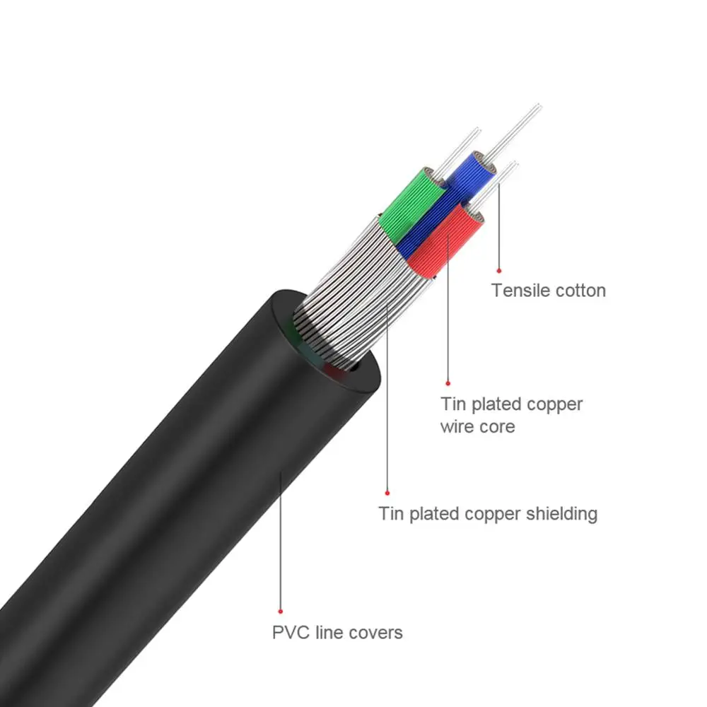 Câble RCA QGeeM 2RCA vers 3.5m - Home Cinema Sound System avis et prix