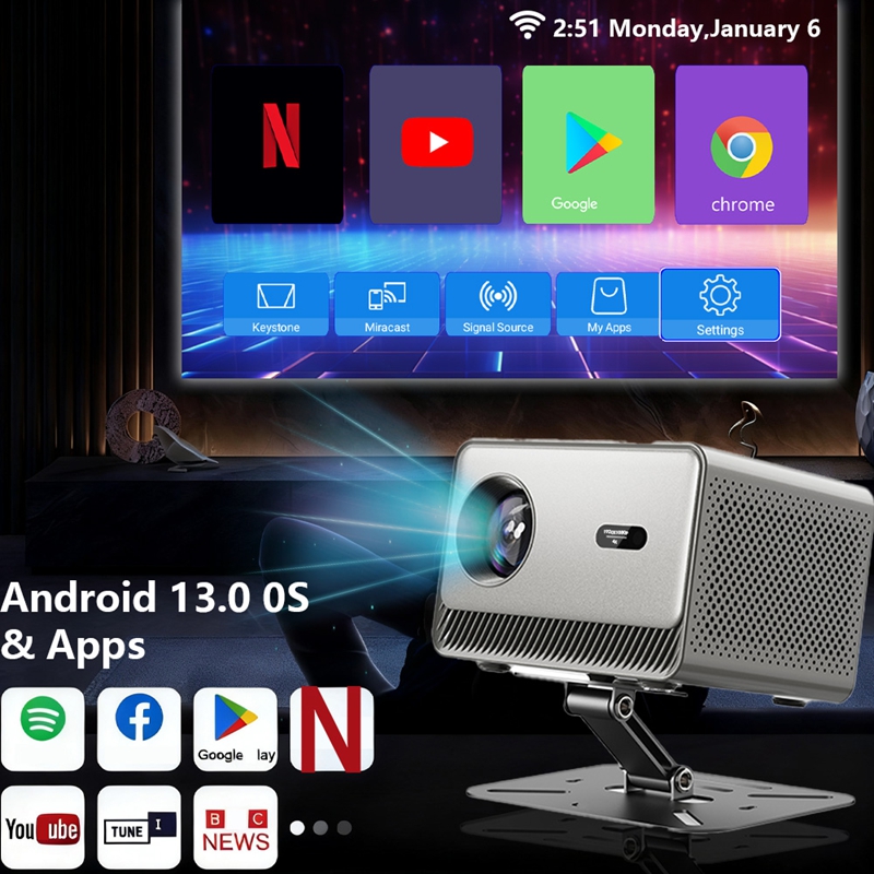 30000 Lumens 4K UHD projecteur - Netflix Home Cinema avis et prix