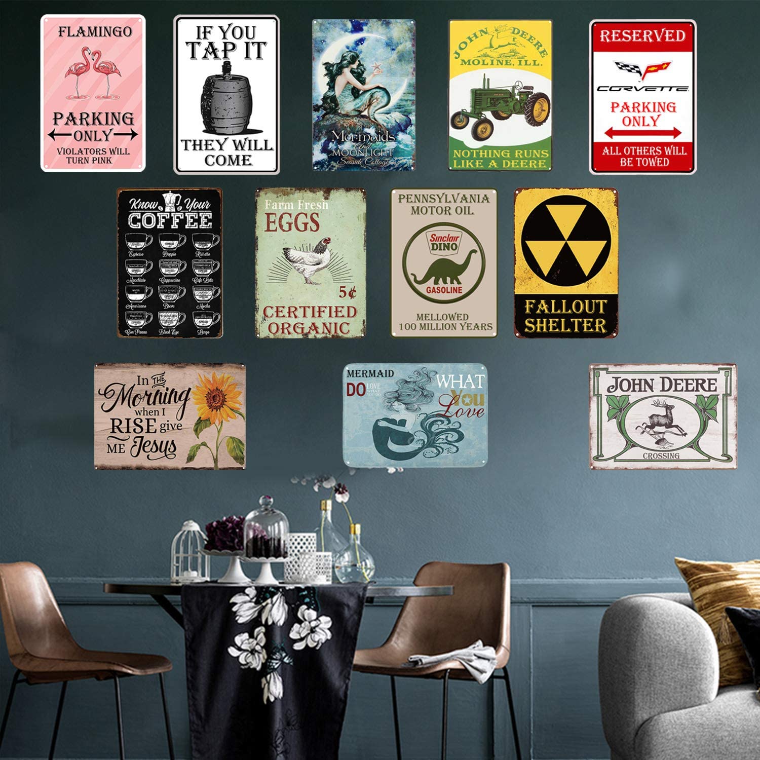 Affiche en métal avec avis Roy - Home Cinema Logo avis et prix