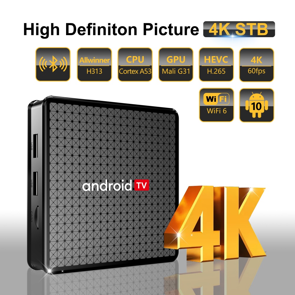 Boîtier TV Wudung X5 AndroidTV - Netflix Home Cinema avis et prix