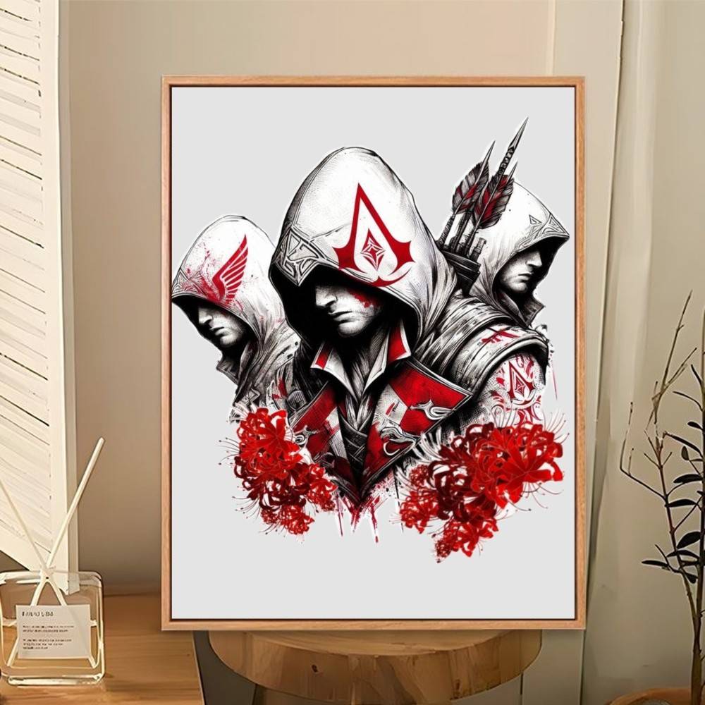 Affiche avec le logo d'Assassi - Home Cinema Logo avis et prix