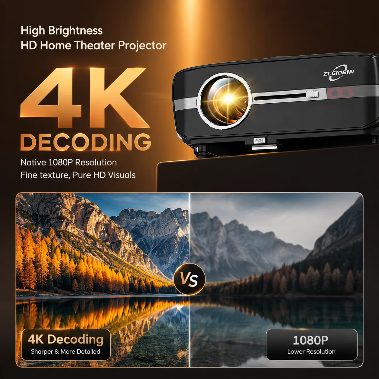 Projecteur officiel Google TV  - Netflix Home Cinema avis et prix