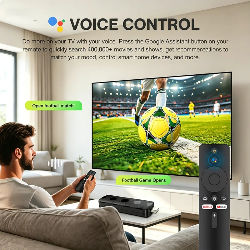 Android16, clé TV intelligente - Netflix Home Cinema avis et prix
