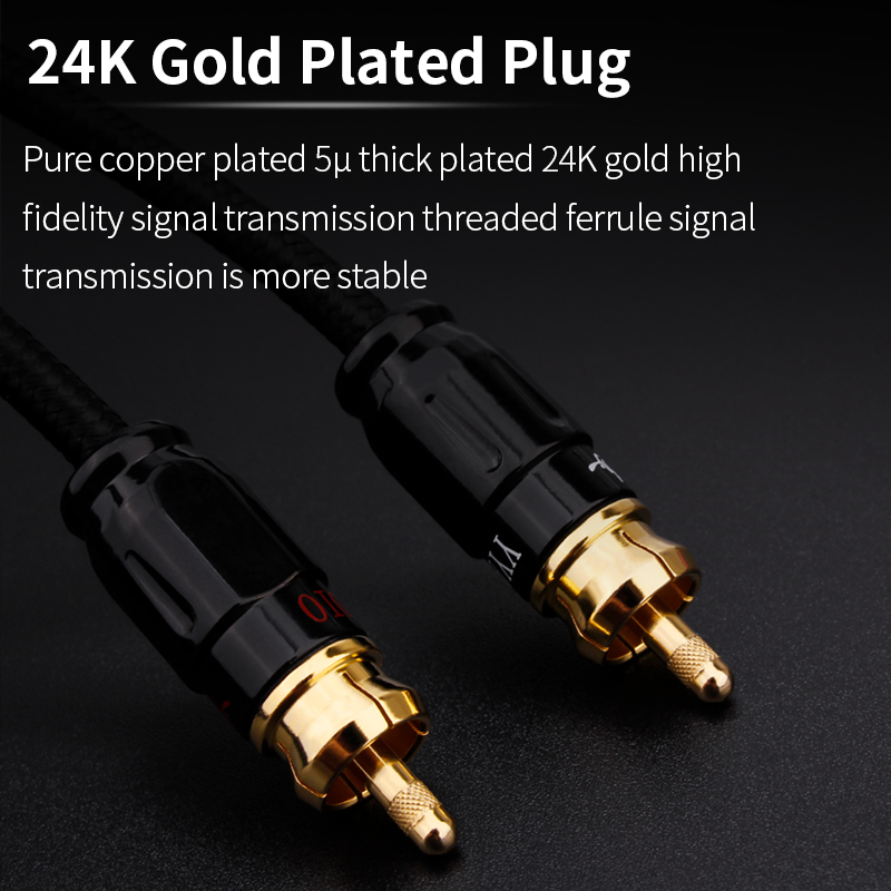 Câble Audio RCA Plaqué Or pour - Home Cinema Dvd avis et prix