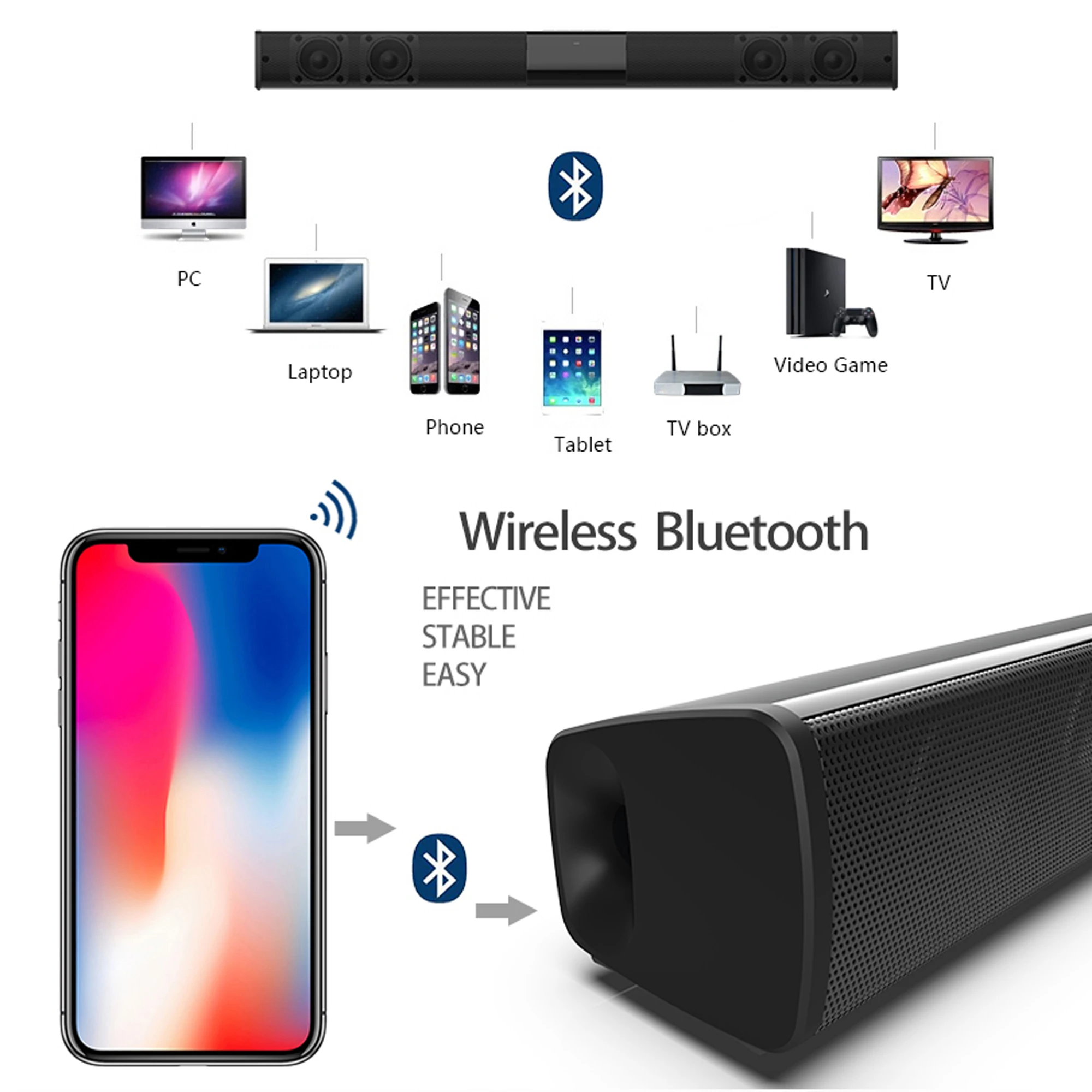 Barre de son haute puissance 4 - Home Cinema Sound System avis et prix
