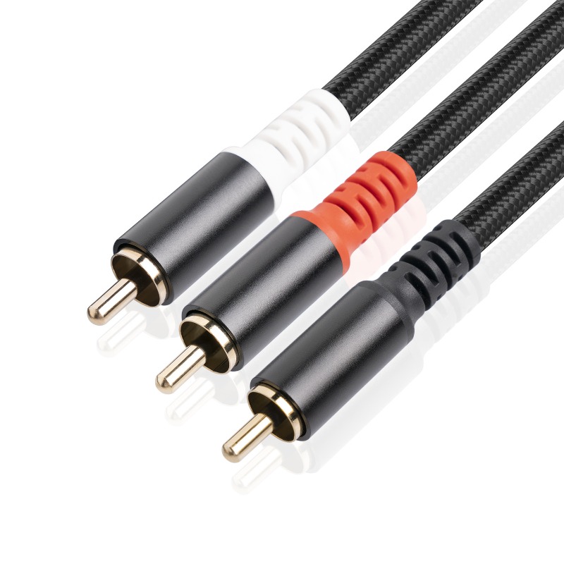 Câble Audio 1/2/3M 1 RCA mâle  - Home Cinema Sound System avis et prix