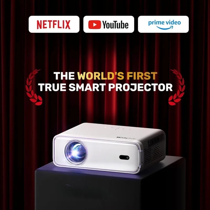 Projecteur portable intelligen - Netflix Home Cinema avis et prix