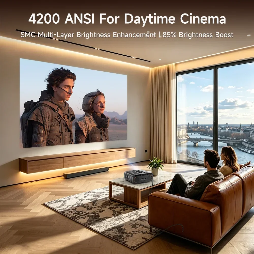 Projecteur 1000D 4K Ultra HD G - Netflix Home Cinema avis et prix