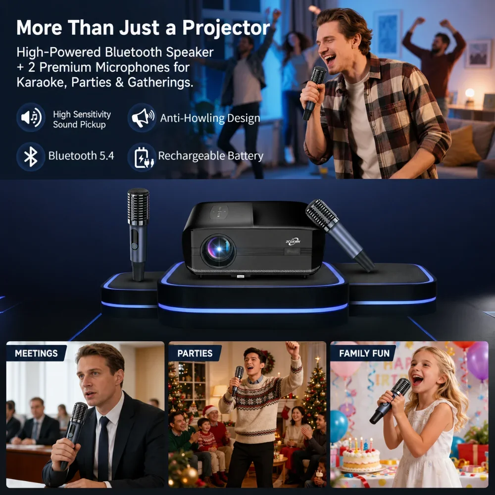 Projecteur 1000D 4K Ultra HD G - Netflix Home Cinema avis et prix