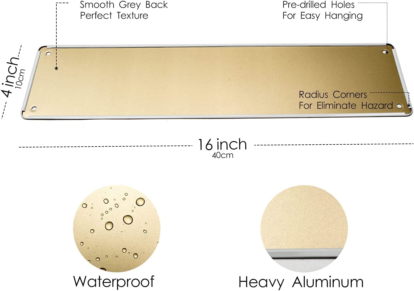 Panneau en métal drôle de rue  - Home Cinema Logo avis et prix