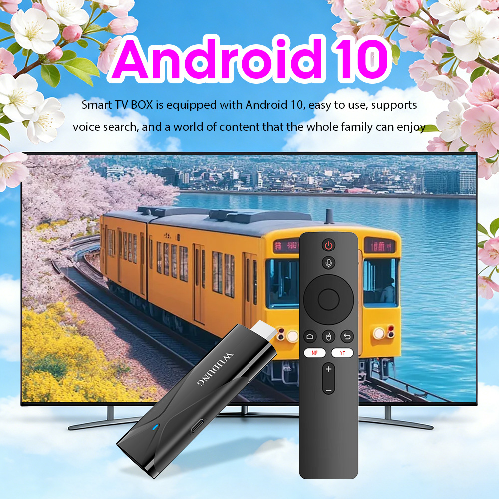 Clé TV WD08 PRO Android 10 All - Netflix Home Cinema avis et prix