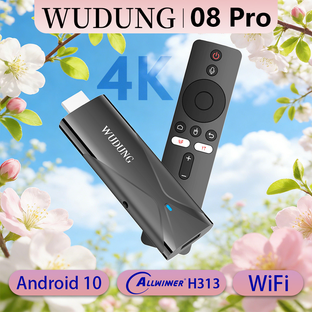 Clé TV WD08 PRO Android 10 All - Netflix Home Cinema avis et prix