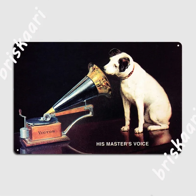 Plaque en métal Rca Victor His - Home Cinema Logo avis et prix