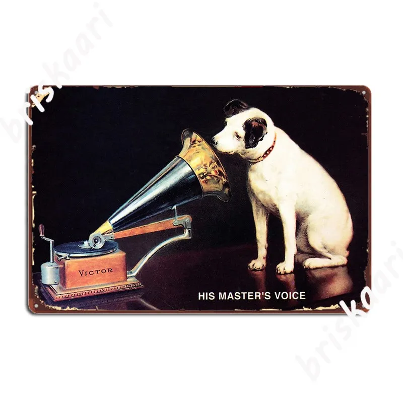 Plaque en métal Rca Victor His - Home Cinema Logo avis et prix